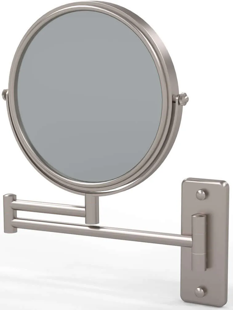 Kimball & Young Mirror Image 10x/1x Reversible Magnifying Makeup Mirror, 211 10x Series - 5 Finishes