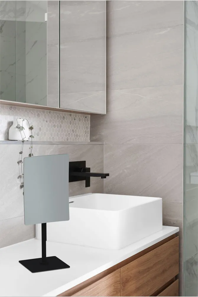 Kimball & Young / Mirror Image Edge-to-Edge 3x Contoured Vanity Mirror - 5 Finishes