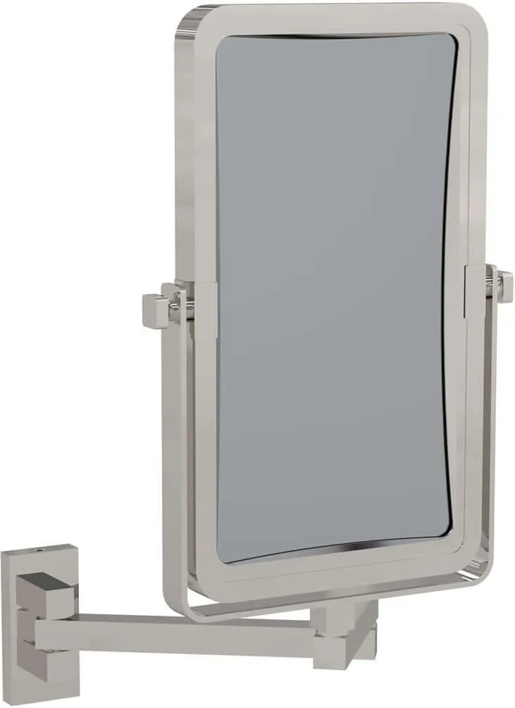 Kimball & Young Mirror Image Extension Makeup Mirror, 3x/1x Reversible, 5 Finishes