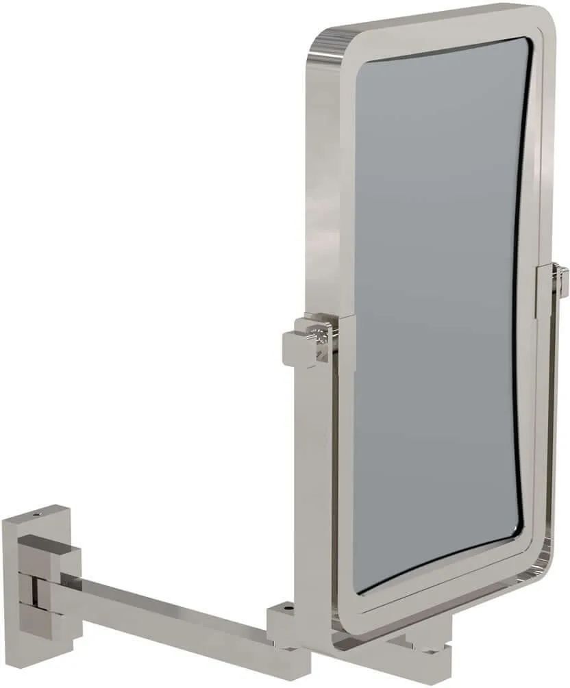 Kimball & Young Mirror Image Extension Makeup Mirror, 3x/1x Reversible, 5 Finishes