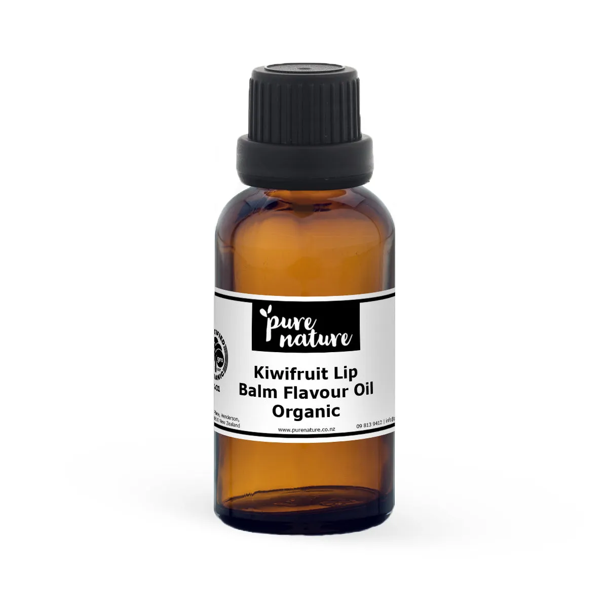 Kiwifruit Lip Balm Flavour Oil - Organic 30ml