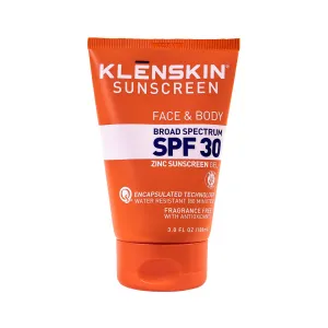 KLĒNSKIN SPF 30 Zinc Face & Body Gel