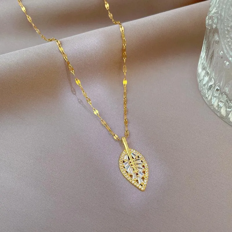Leafy Allure Necklace