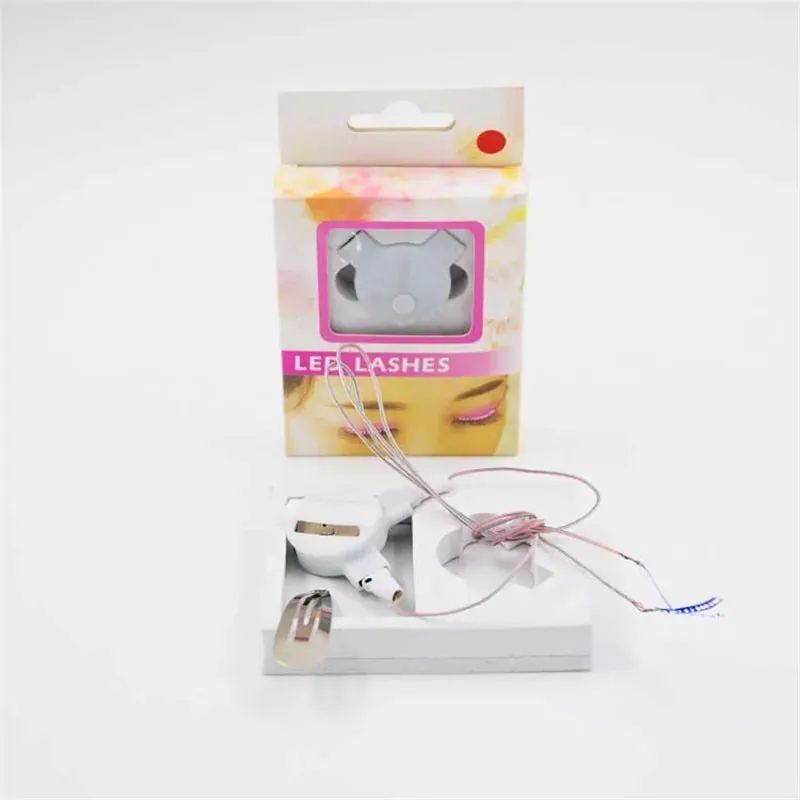 LED Light False Eyelashes