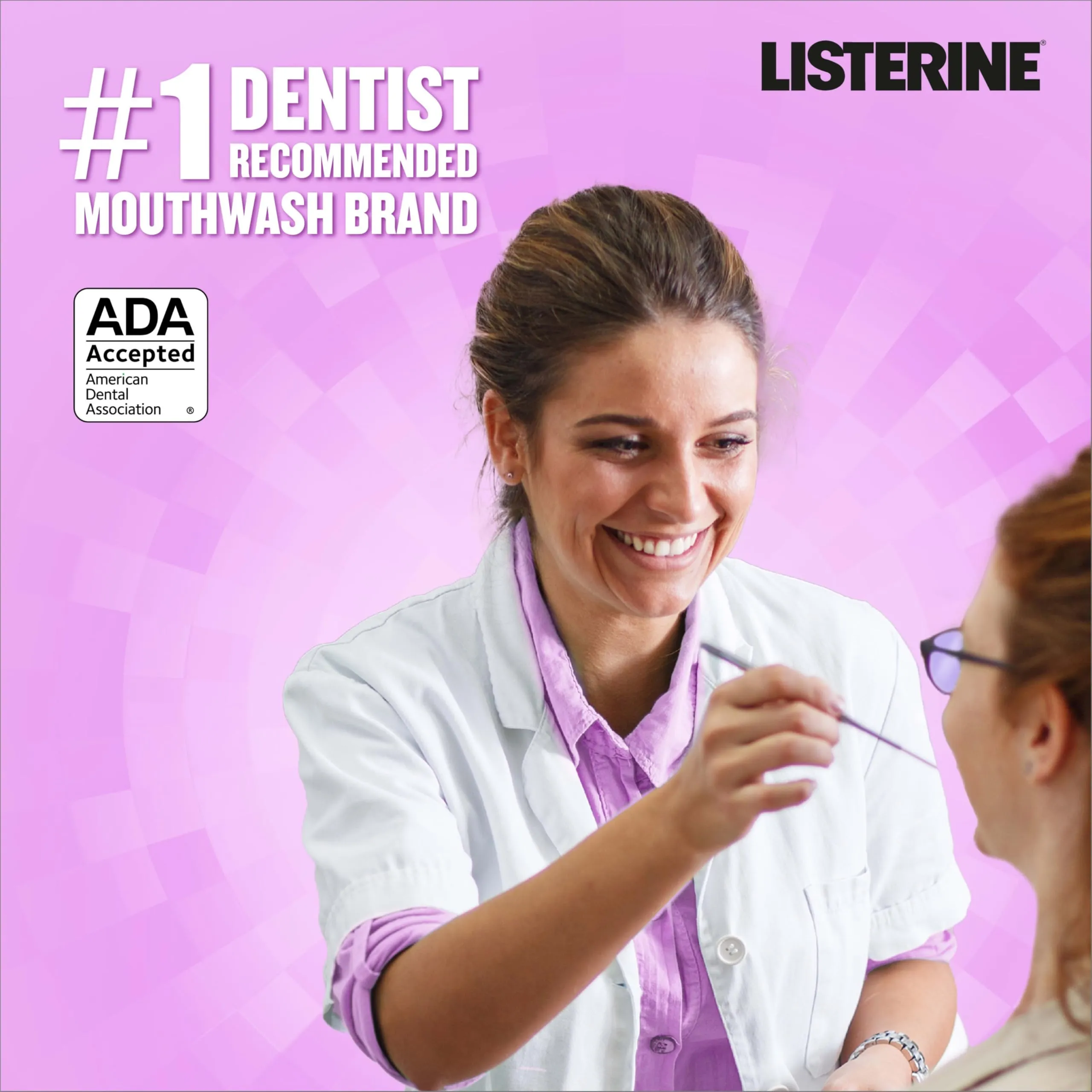Listerine Alcohol-Free Anticavity Mouthwash, 500 mL