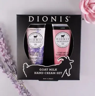 Lovely Lavender Goat Milk Hand Cream Set - Dionis