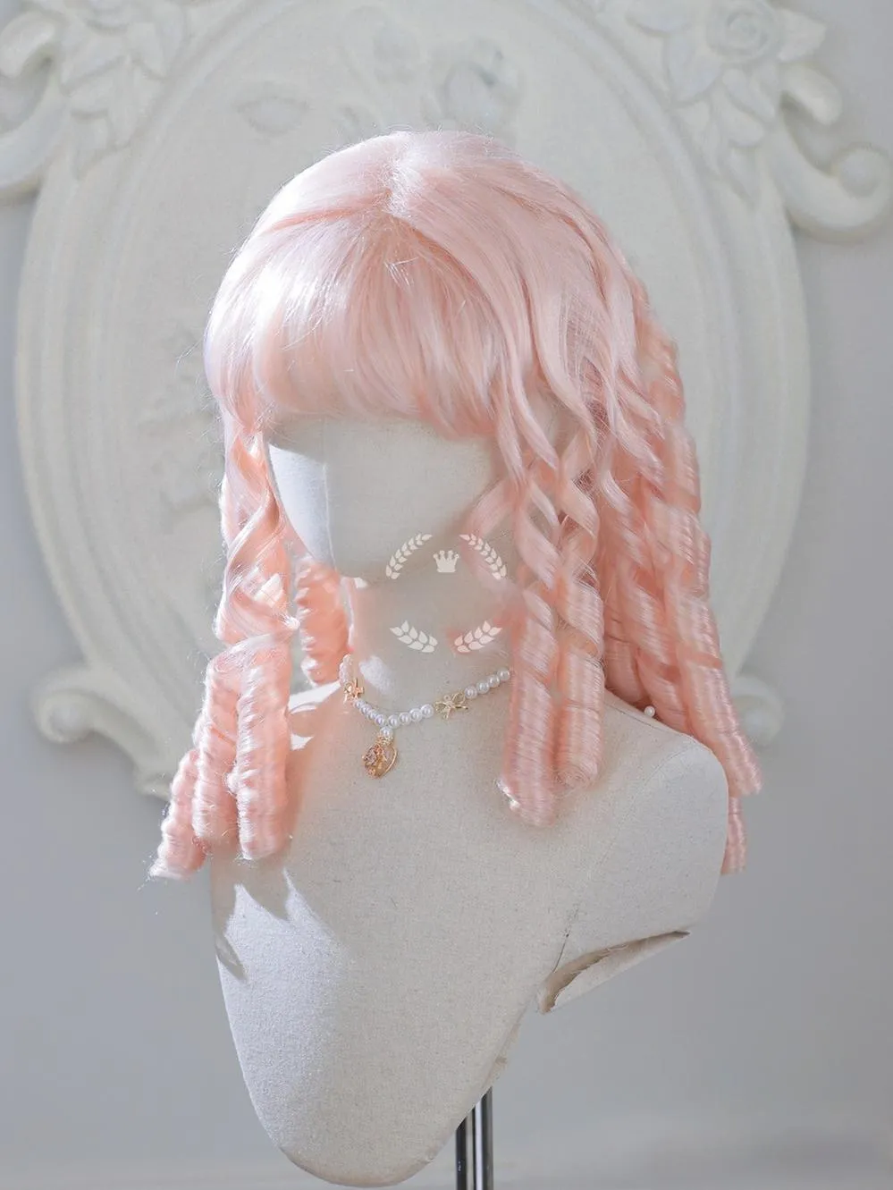 Mabuxi~Retro Lolita Wig Elegant Roman Curls Gorgeous Court Wigs