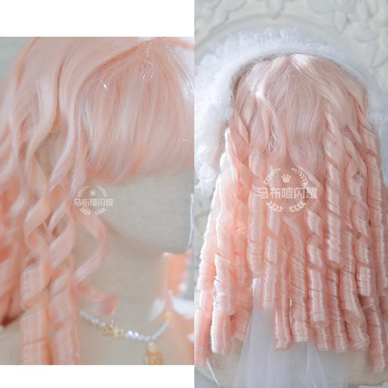 Mabuxi~Retro Lolita Wig Elegant Roman Curls Gorgeous Court Wigs