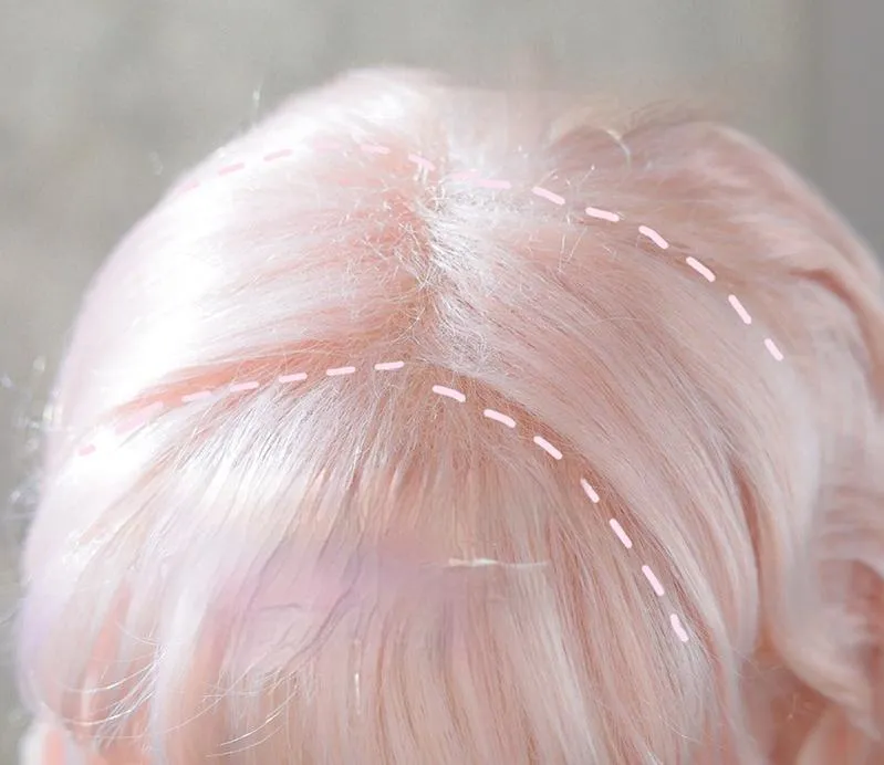 Mabuxi~Retro Lolita Wig Elegant Roman Curls Gorgeous Court Wigs