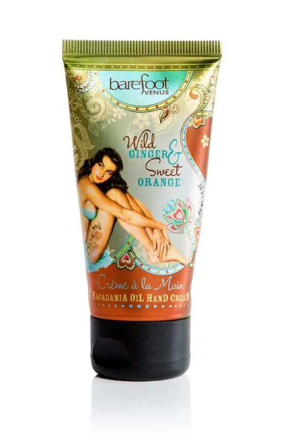 Macadamia Oil Hand Cream - Wild Ginger & Sweet Orange