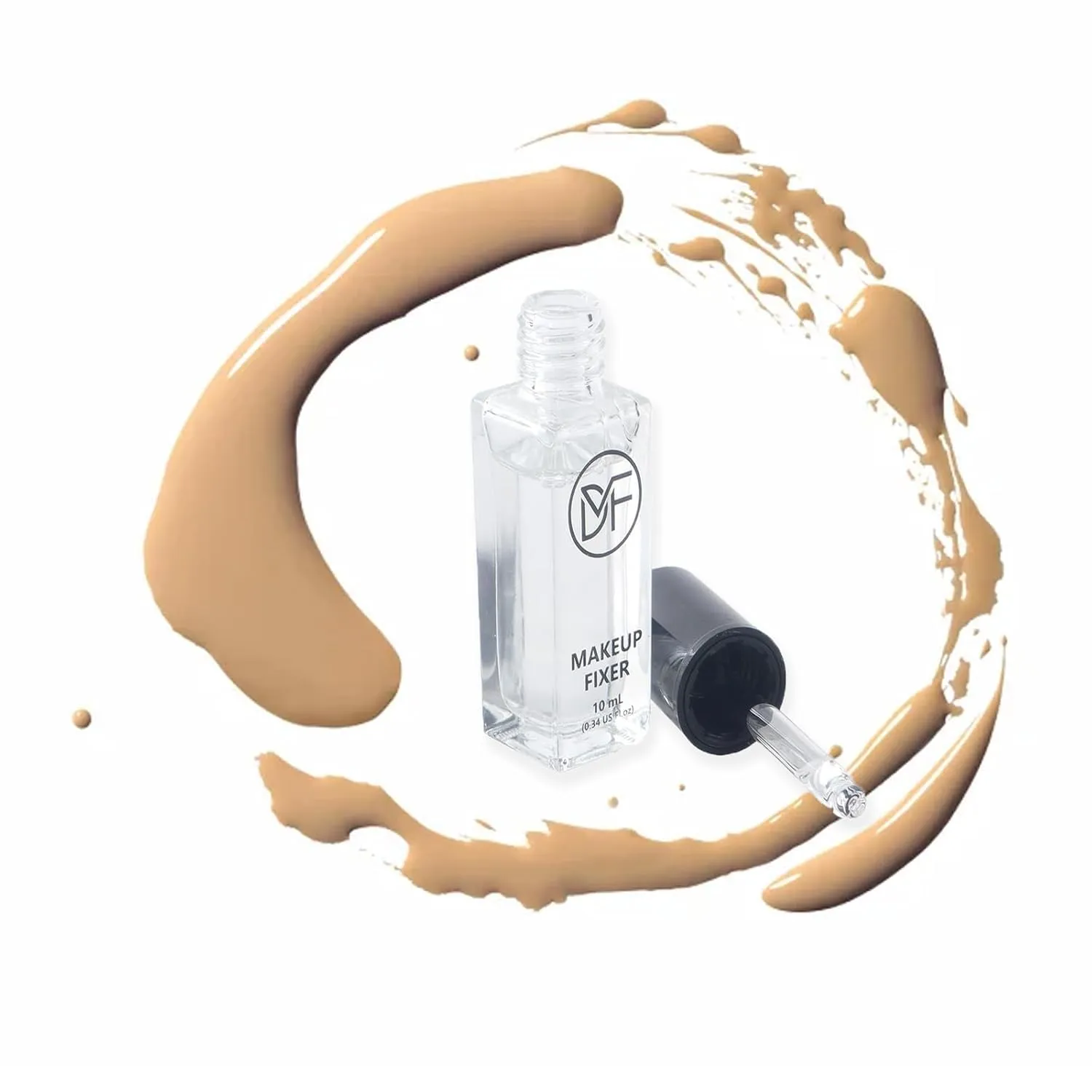 Makeup Fixer Cosmetics Pigment Activator,Makeup Mixing Liquid,Durability Waterproof Transparent Make-up Fixer Liquid Drops,Eyeshadow Sealant 10mL/0.34 US FL OZ