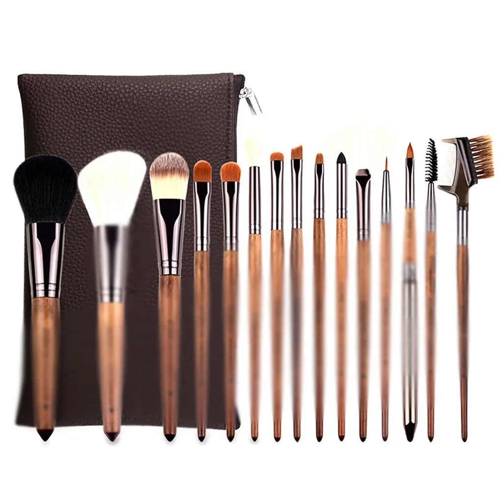 Makeup Tool Nylon Hair Powder Paint Makeup Brush 15 Pieces Makeup Brush Set