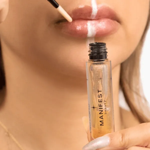 Manifest Beauty Big Pout Energy Lip Plumping Oil - Crystal Clear