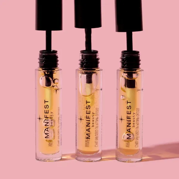 Manifest Beauty Big Pout Energy Lip Plumping Oil - Crystal Clear