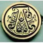 Manuscript Initial & Wax - Boxed Wax Seal Stamp Set