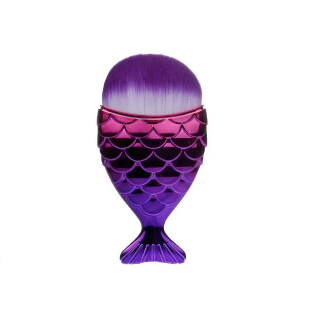 Mermaid Shape Makeup Brush
