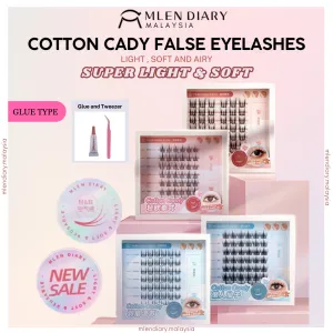 MLEN DIARY Fox Kitten Ear Gemini Fairy False Eyelashes