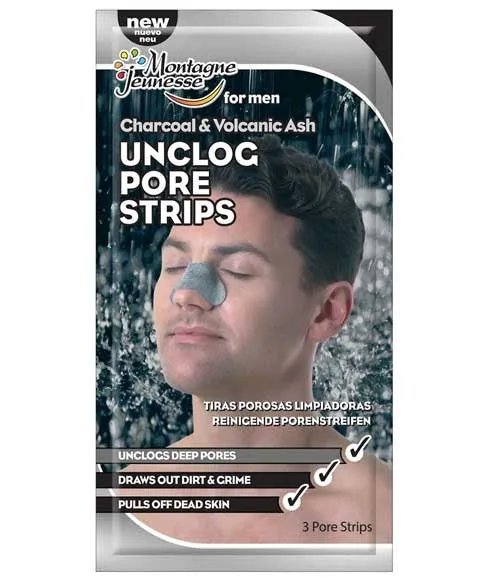 Montagne Jeunesse Charcoal Volcanic Ash Unclog Pore Strips