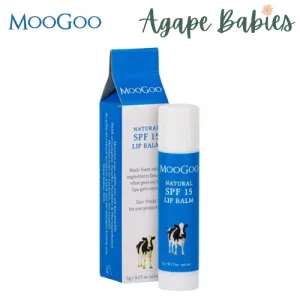 MooGoo Skincare SPF 15 Lip Balm (UV Filter Free) Exp: