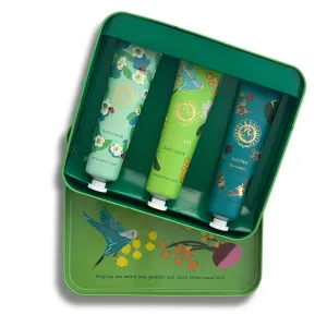 Murphy & Daughters Gift Set of 3 Full Size hand creams in a luxe tin -Lime