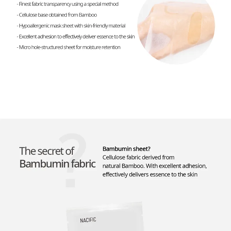 NACIFIC Niacinamide Brightening Mask Pack (10 Sheets)