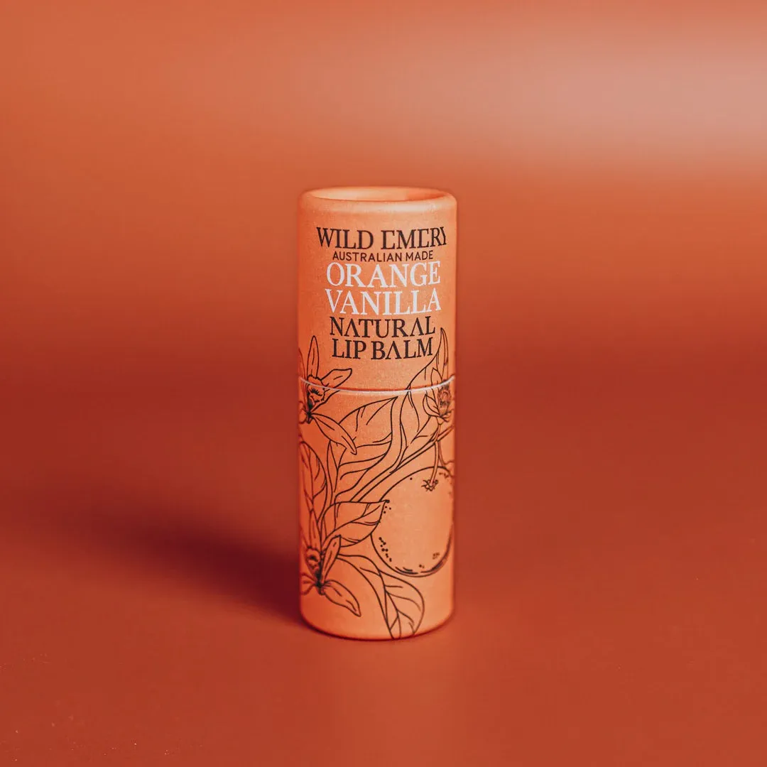 Natural Lip Balm - Orange Vanilla