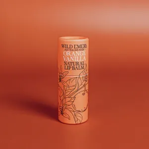 Natural Lip Balm - Orange Vanilla