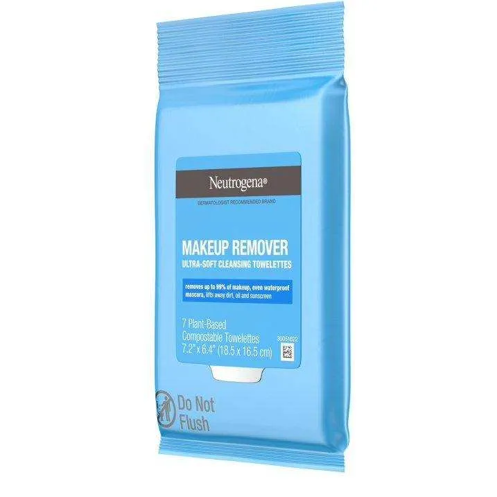 Neutrogena Makeup Remover Cleansing Wipes Travel Pack - 7 ct.