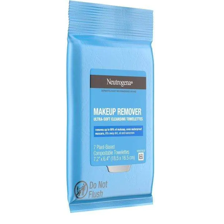Neutrogena Makeup Remover Cleansing Wipes Travel Pack - 7 ct.