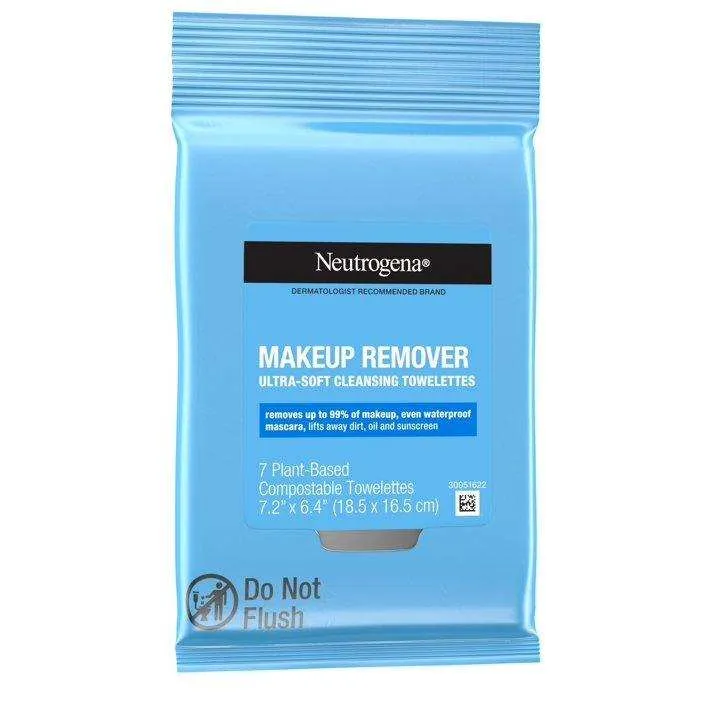 Neutrogena Makeup Remover Cleansing Wipes Travel Pack - 7 ct.