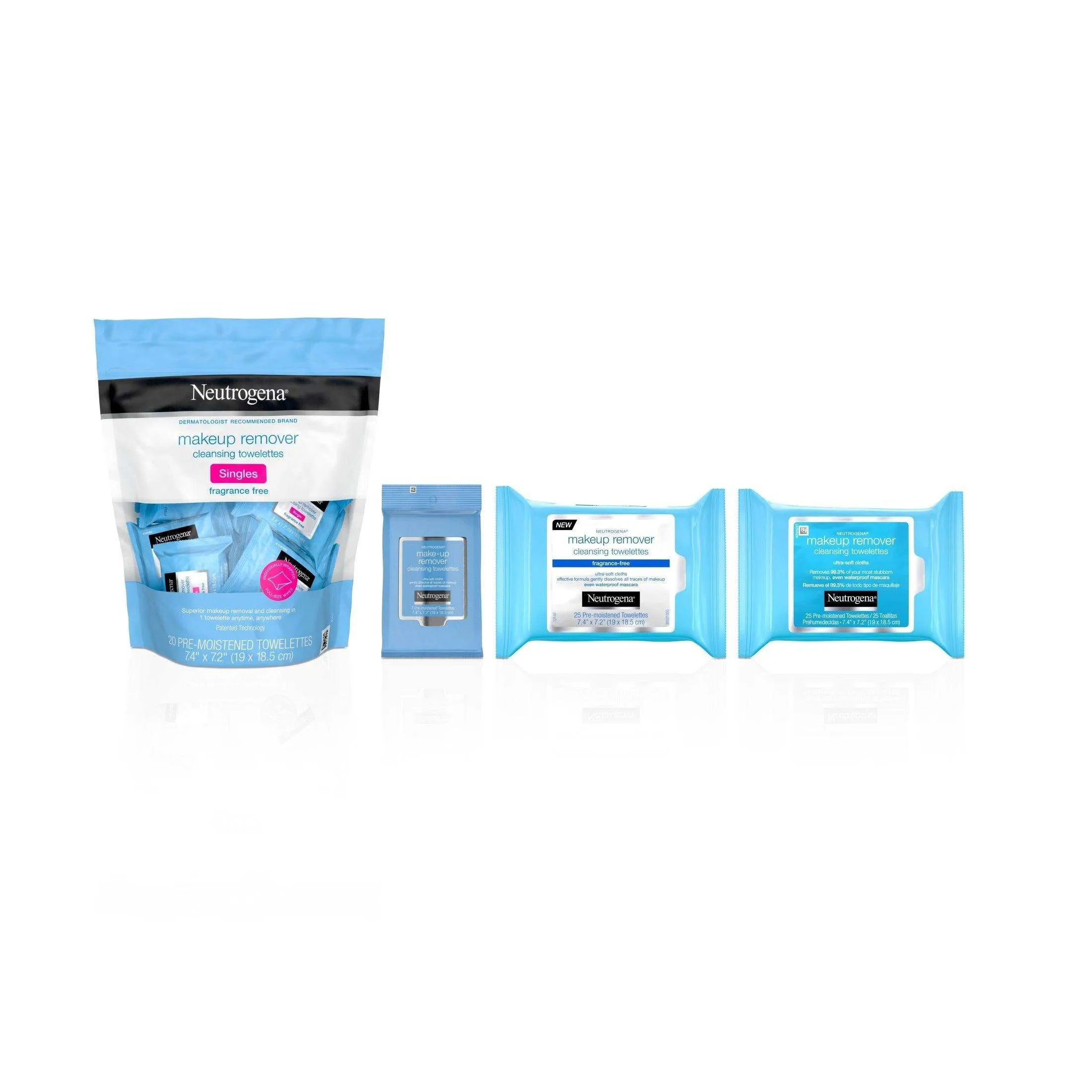 Neutrogena Makeup Remover Cleansing Wipes Travel Pack - 7 ct.