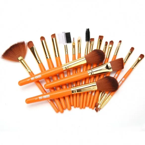New Makeup 19pcs Brushes Set Powder Foundation Eyeshadow Eyeliner