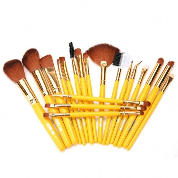 New Makeup 19pcs Brushes Set Powder Foundation Eyeshadow Eyeliner
