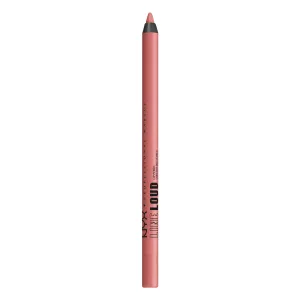NYX Cosmetics PROFESSIONAL MAKEUP, Line Loud, Waterproof Lip Pencil, Infused with Vitamin E, Vegan Formula - BORN TO HUSTLE (Muted Rose)