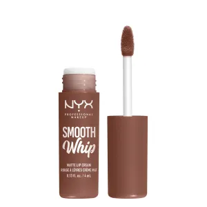 NYX PROFESSIONAL MAKEUP, Smooth Whip, Matte Lip Cream, Shea   cocoa butter, Vegan Formula - 24 MEMORY FOAM (Dark Brown)