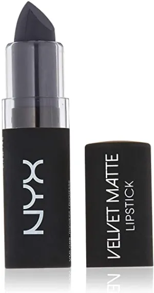 NYX Professional Makeup Velvet Matte Lipstick, Midnight Muse, 0.14 Ounce