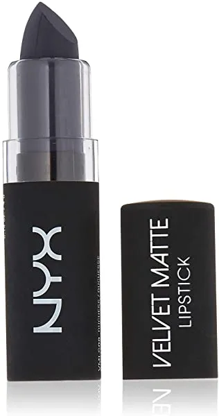 NYX Professional Makeup Velvet Matte Lipstick, Midnight Muse, 0.14 Ounce