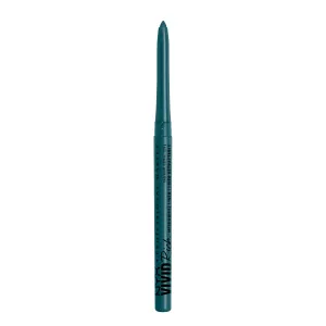 NYX PROFESSIONAL MAKEUP, Vivid Rich Mechanical Pencil, Eyeliner, Rich shades, Vegan Formula - Aquamarine Dream (Teal)