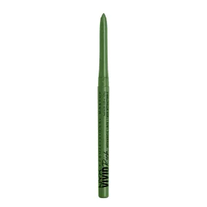 NYX PROFESSIONAL MAKEUP, Vivid Rich Mechanical Pencil, Eyeliner, Rich shades, Vegan Formula - It's Giving Jade (Green)