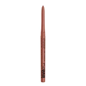 NYX PROFESSIONAL MAKEUP, Vivid Rich Mechanical Pencil, Eyeliner, Rich shades, Vegan Formula - Spicy Pearl (Shimmery Amber)