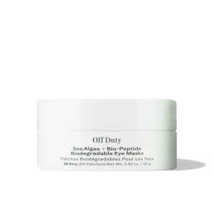 Off Duty Sea Algae   Bio-Peptide Smoothing Biodegradable Eye Masks