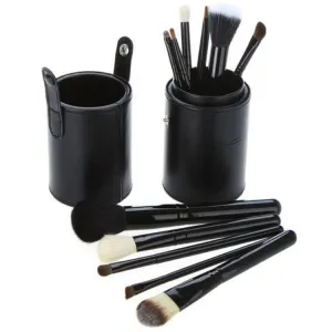 OH Fashion Makeup Brushes Set Midnight Black,13 PCs