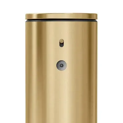 Open Box - simplehuman 9 oz. Touch-Free Automatic Rechargeable Sensor Liquid Soap Dispenser, Brass Stainless Steel