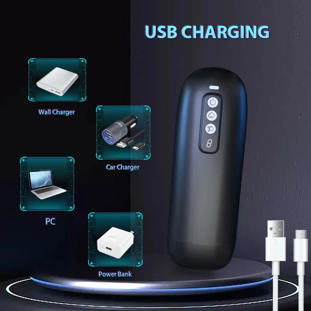 Oral Sex Toys for Men Real Vagina Pocket Pussy Automatic Oral Sex Machine
