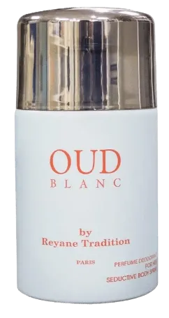 OUD Blanc Deodorant Spray - For Women (250 ml) by REYANE TRADITION