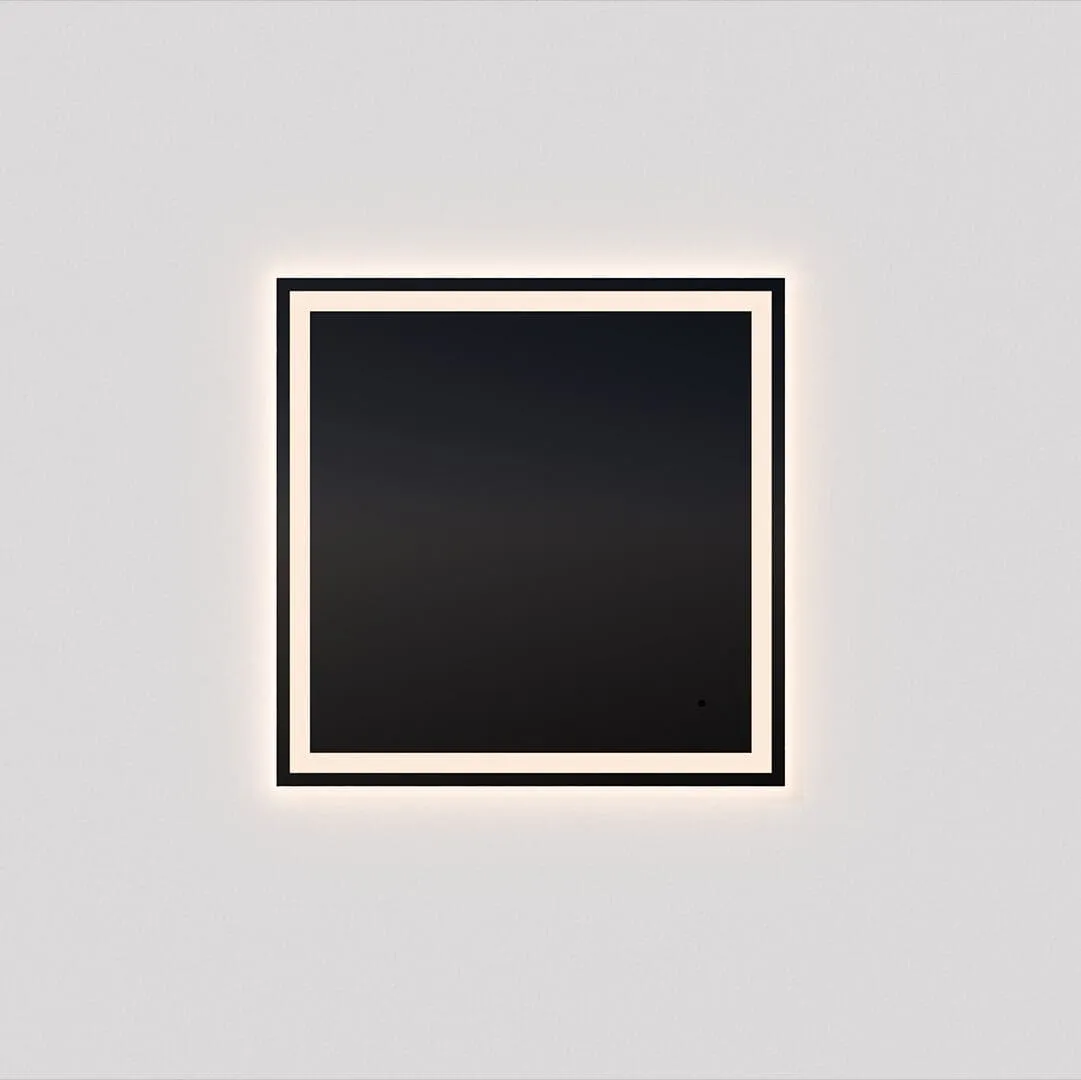 Oxygen Lighting MIMIC 3-1502-0 Designer Lighted Mirror Square 30x40 Inch
