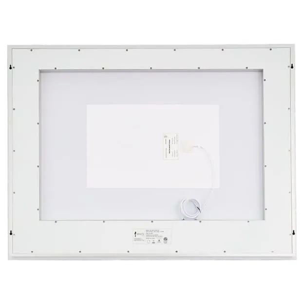 Oxygen Skylight 3-0305-15 Designer Rectangle Mirror 60x42 Inch - Black