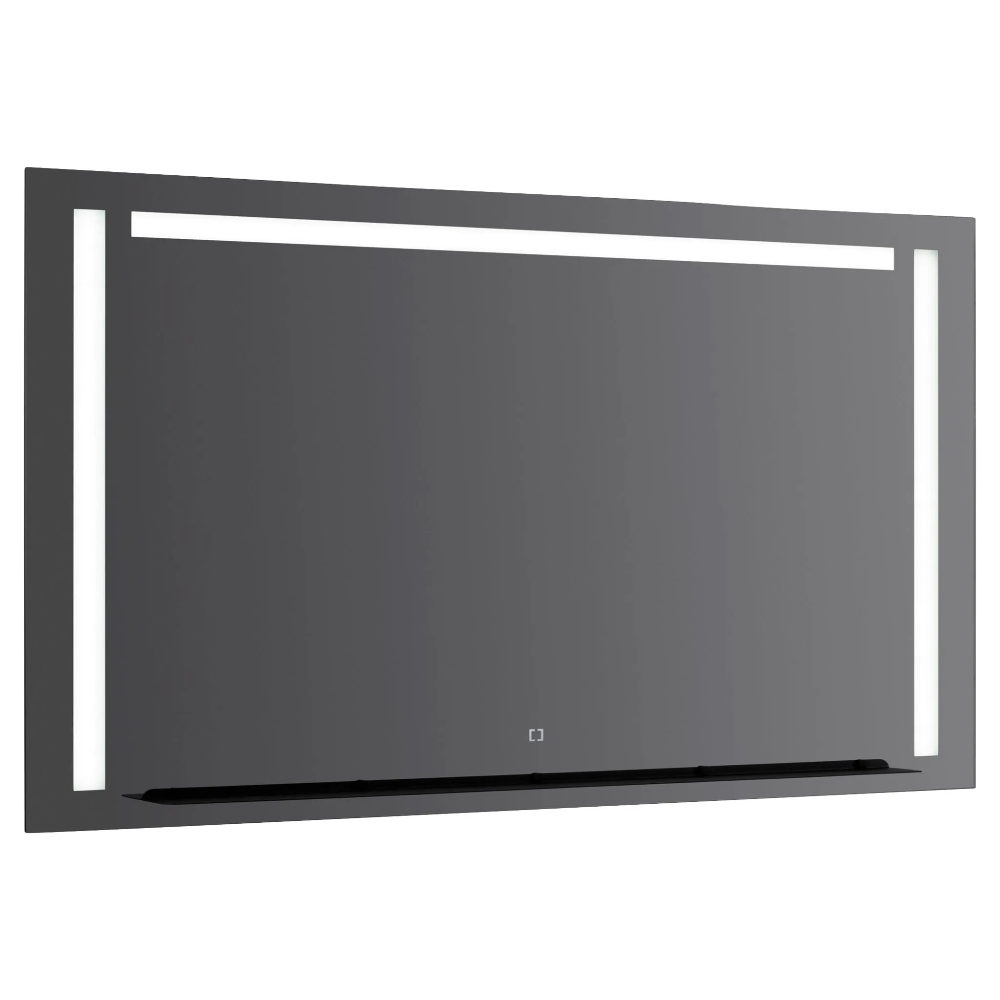 Oxygen Skylight 3-0305-15 Designer Rectangle Mirror 60x42 Inch - Black