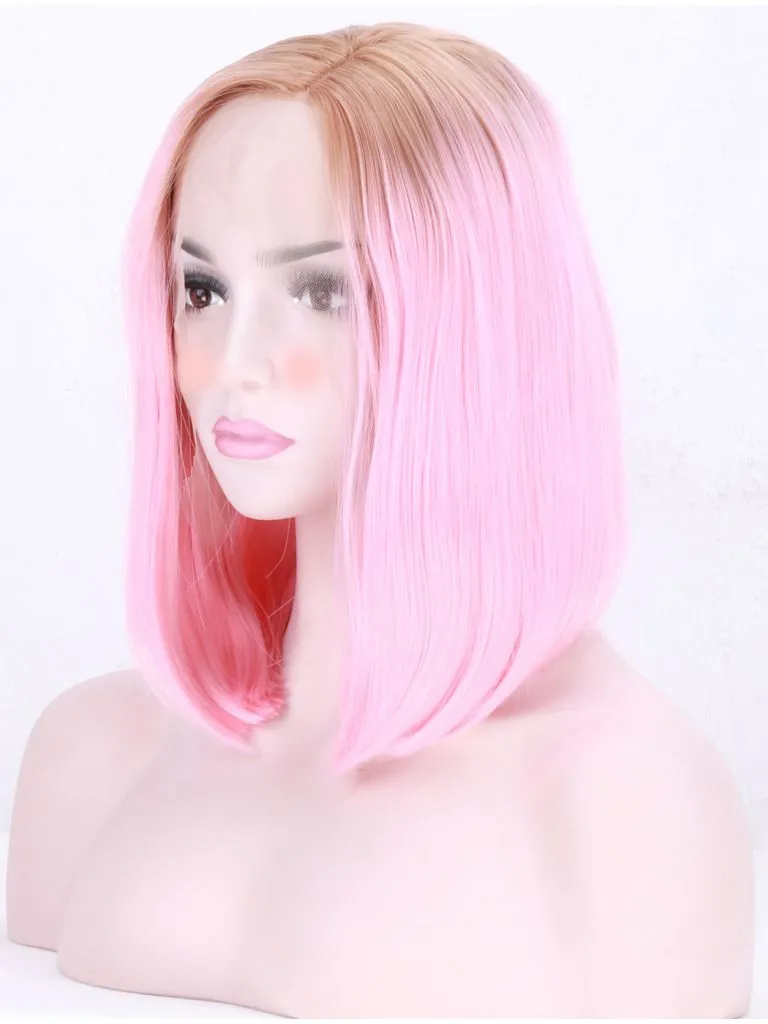 Pastel Pink Rebel Lace Front Wig