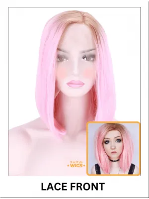 Pastel Pink Rebel Lace Front Wig